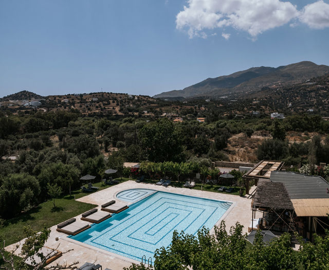 The Maxine Hotel Agia Galini pool